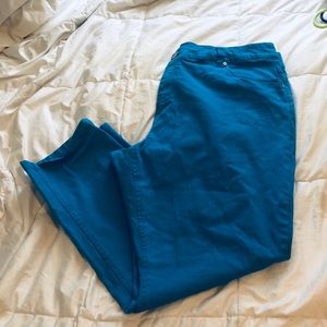 Denim 24/7 colored straight leg jeans 22w